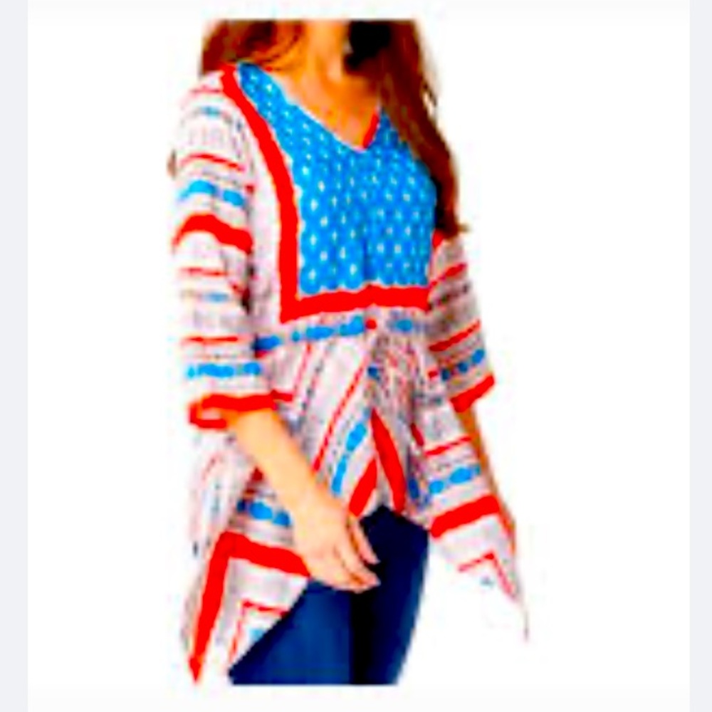 Tolani Collection Vittoria blouse size 1x New!